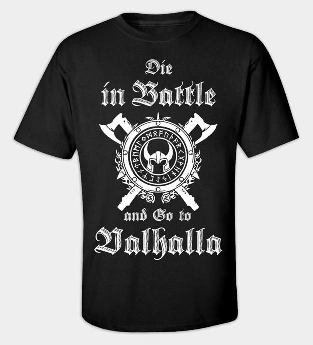 Go to Valhalla póló