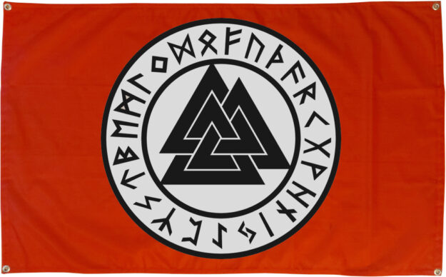 Valknut zászló