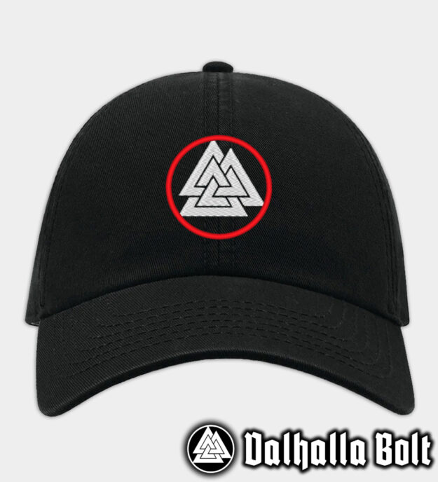 Valknut hímzett baseball sapka