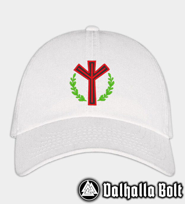 Algiz rúna hímzett baseball sapka